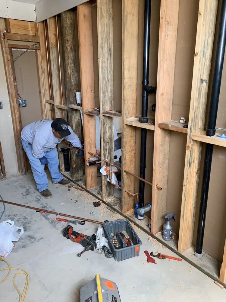 Commercial rough-in plumbing for Water Heater Replacement in South Oak Park